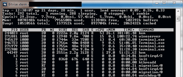 Utilizzo della CPU di MetaTrader in esecuzione su Linux